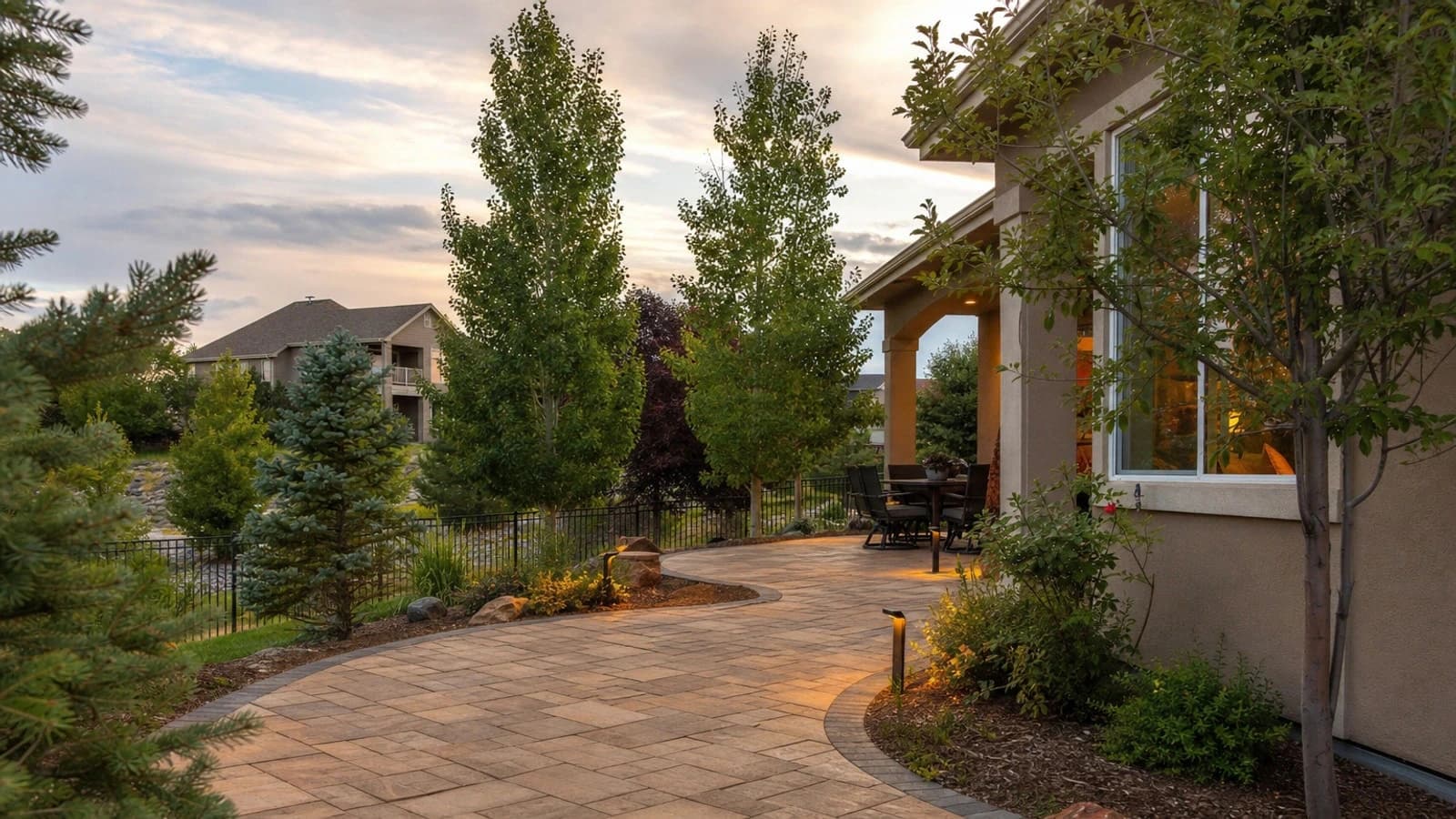 Littleton Colorado mature neighborhood outdoor space