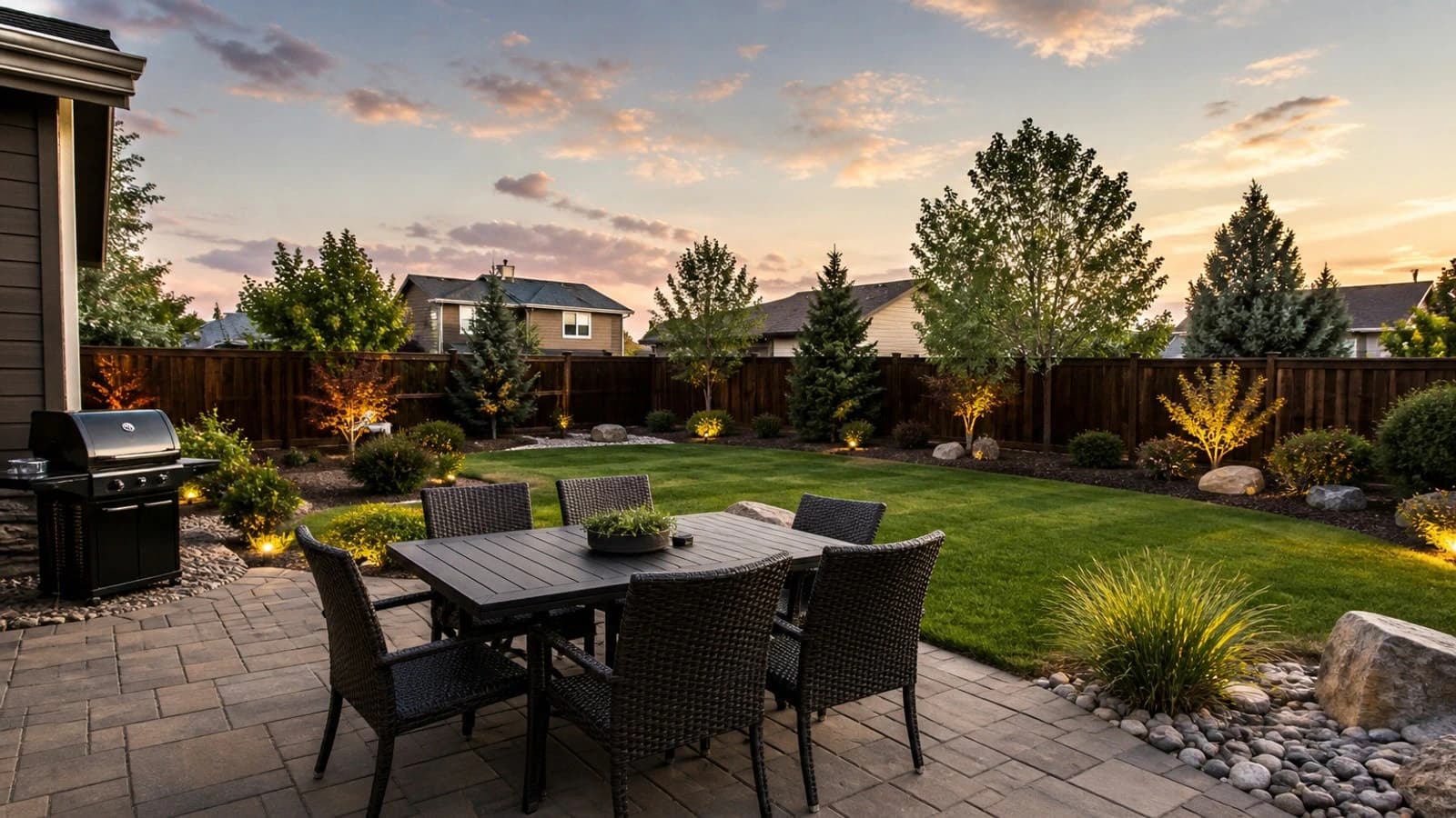 Thornton and Northglenn Colorado metro backyard