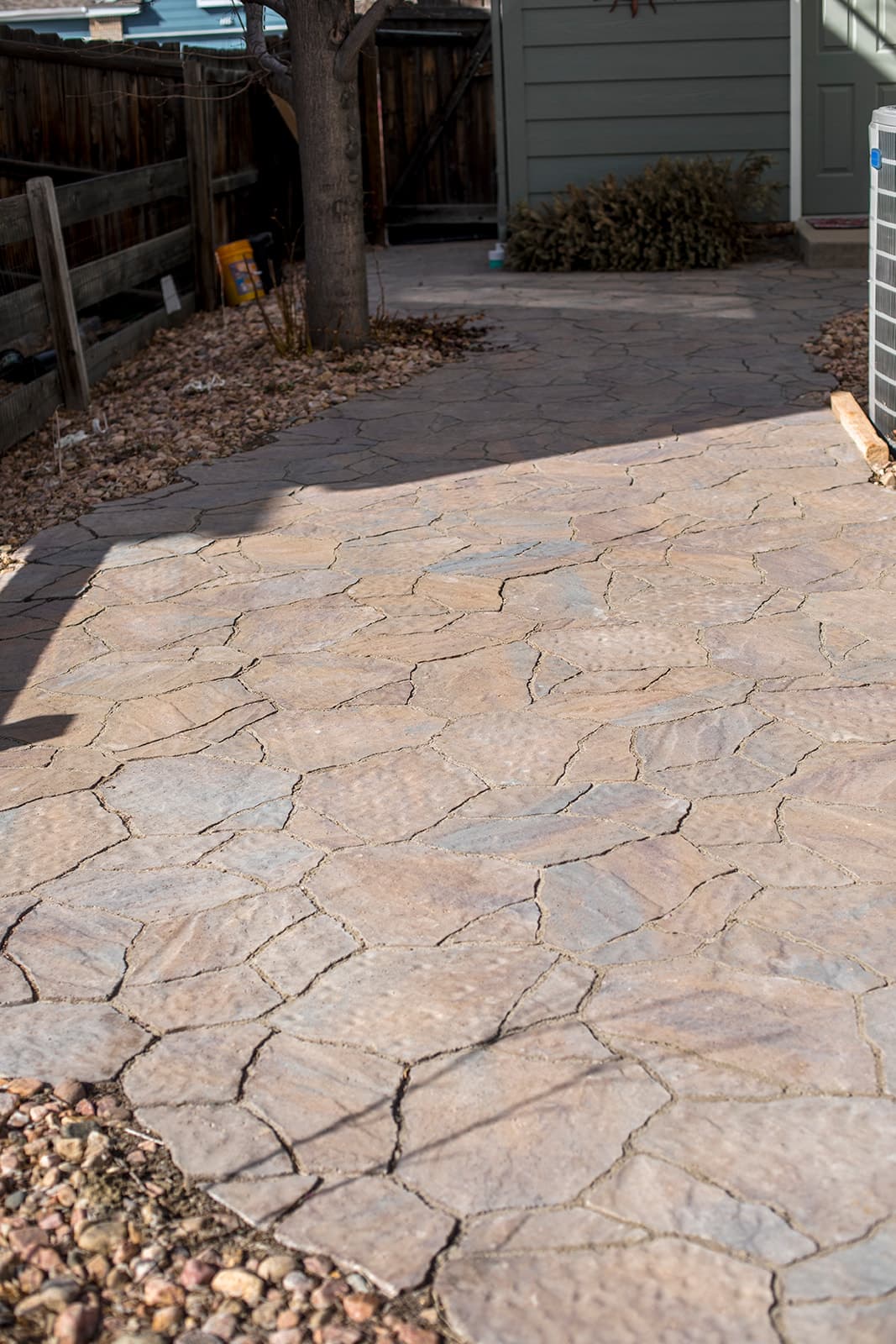 Premium Belgard paver driveway and front entry hardscape in Westminster, Colorado