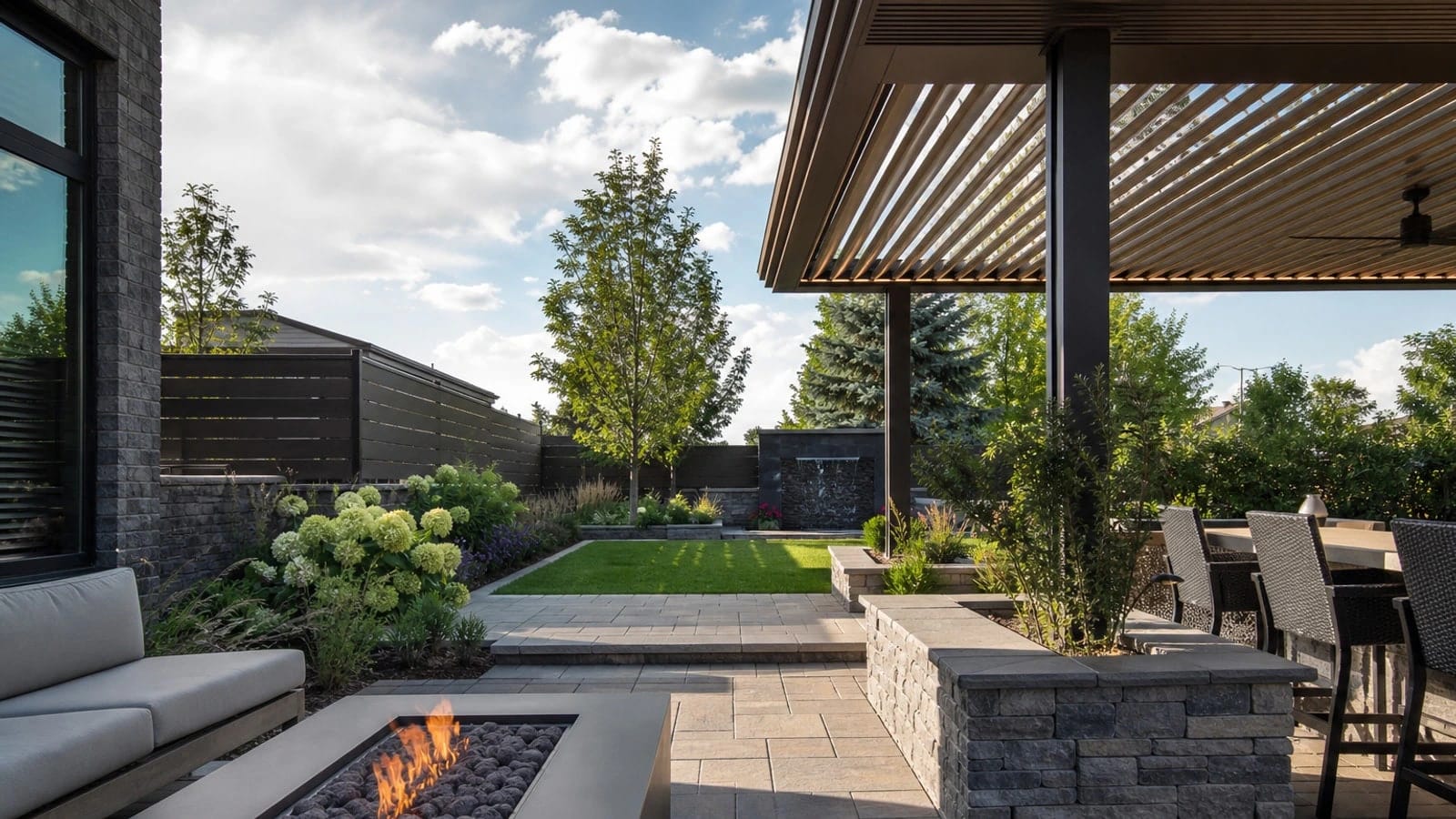 Outdoor living and hardscape in Aurora, Colorado
