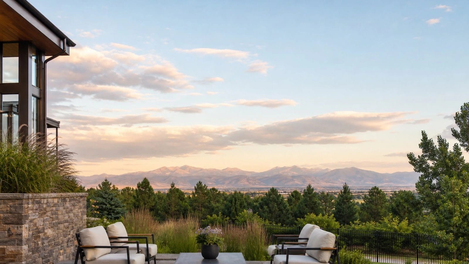 Outdoor living and hardscape in Broomfield, Colorado